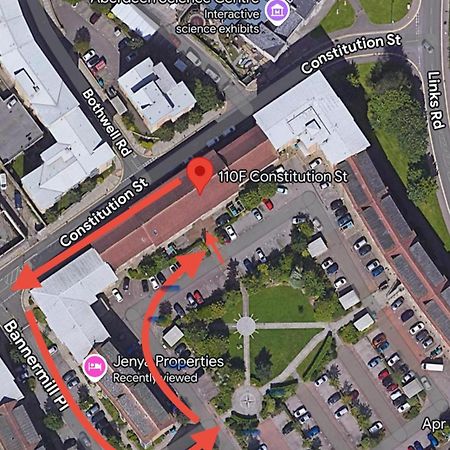 Comfortable, Self Contained 2 Double Beds Town Apartment Near Pittodrie Stadium アバディーン エクステリア 写真